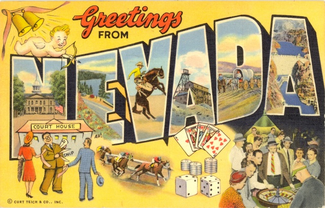 Nevada postcard